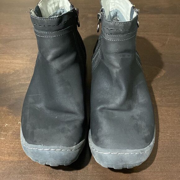 Jambu JBU Black Juno Side Zipper Ankle Boot Bootie Size 7 - Picture 2 of 9